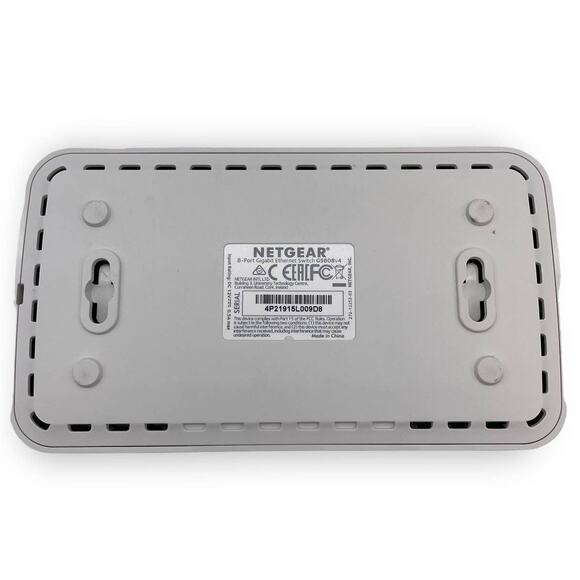 NETGEAR GS608 v4 8-Port Gigabit Ethernet Switch Unmanaged Network Hub + Power - Picture 5 of 6